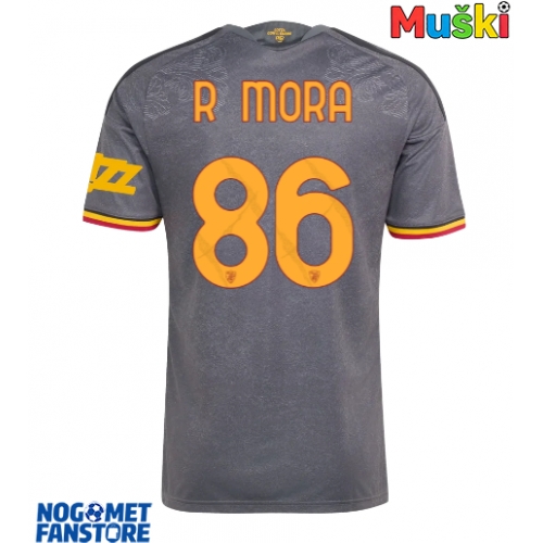 AS Roma Rodrigo Mora #86 Rezervni Dres 2026-27 Kratak Rukav